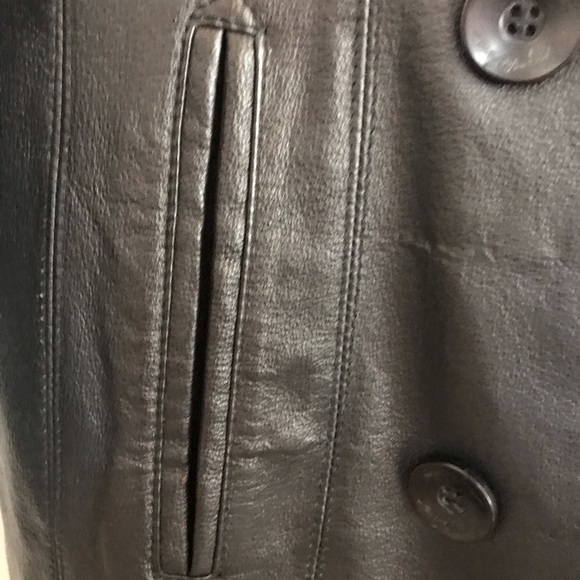 Jacqueline Ferrar black genuine leather jacket - Picture 8 of 8